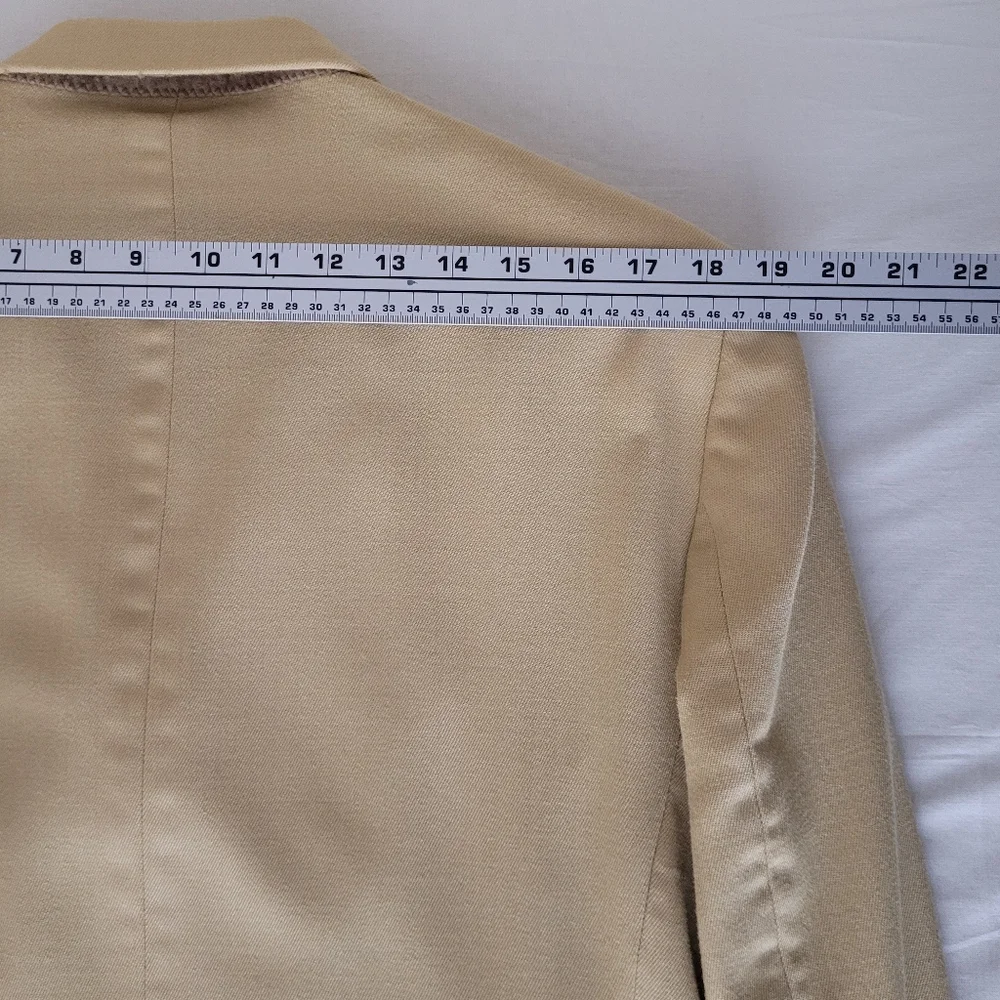 Bachrach Cashmere Blend 3 Button Blazer 40R‎ Camel Made In Italy Sporty